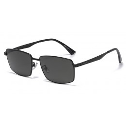 Black Rectangle Prescription Sunglasses #8111