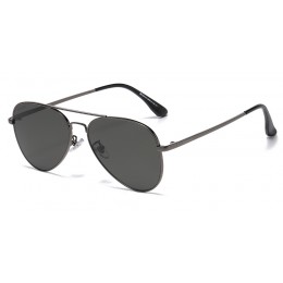 Silver Aviator Prescription Sunglasses #8122