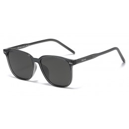 Gray Square Prescription Sunglasses #8125
