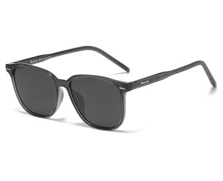 Gray Square Prescription Sunglasses #8125