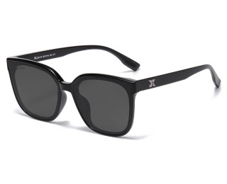 Light Brown Square Prescription Sunglasses #8127