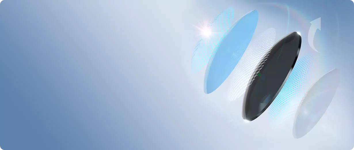 Designed for Sun, Tailored for You. 100%UV Protection, Smart Tinting --VueGlow Polarized Lenses